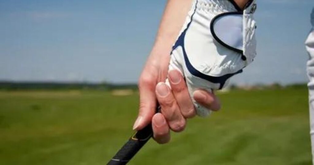 Begin with your golf grip