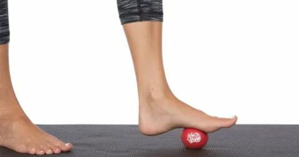 how long to roll tennis ball for plantar fasciitis