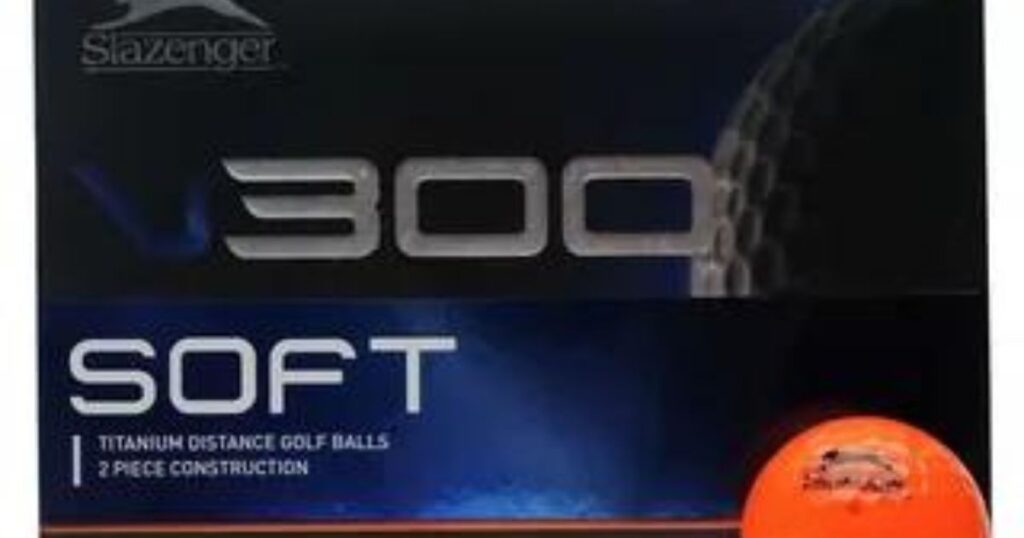 slazenger v300 golf balls review