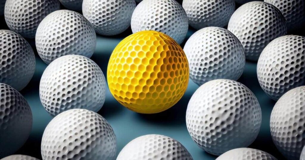 How to Clean Yellowed Golf Balls