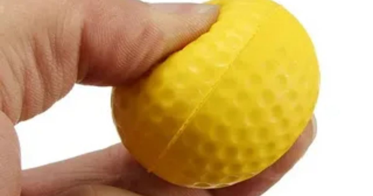 how far do foam golf balls go