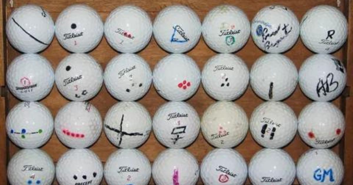 How To Mark a Golf Ball With a Sharpie
